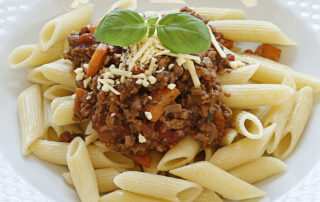 Plant Mate Bolognese with Pasta