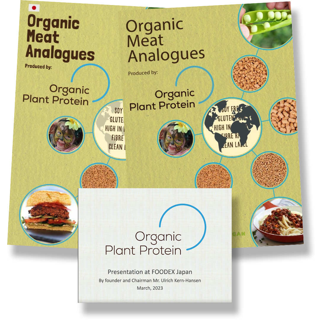 Presentations and Brochures from Organic Plant Protein